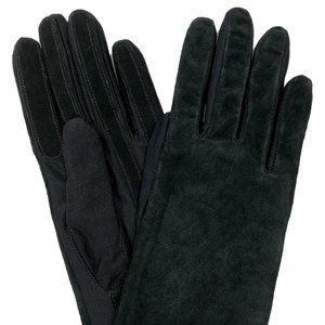 Isotoner Leather Suede Stretch Fleece Gloves XS/S